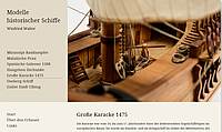 Historische Modellschiffe